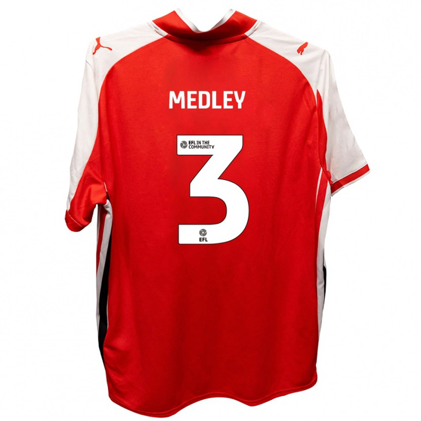 Danxen Kinderen Zech Medley #3 Rood Wit Thuisshirt Thuistenue 2025/26 T-Shirt