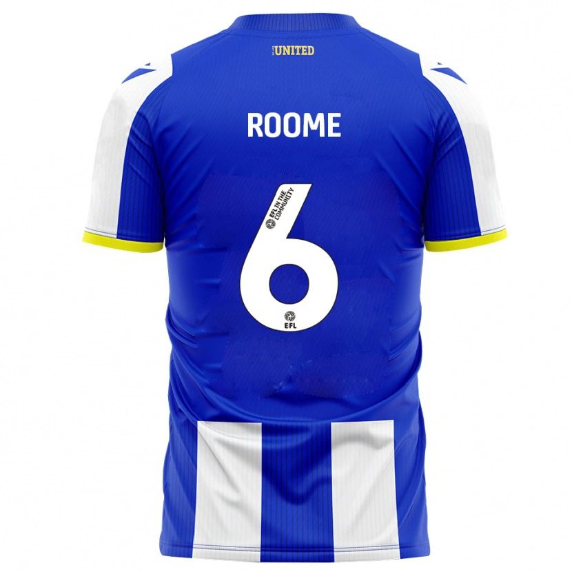 Danxen Kinderen Tahlia Roome #6 Blauw Wit Thuisshirt Thuistenue 2025/26 T-Shirt