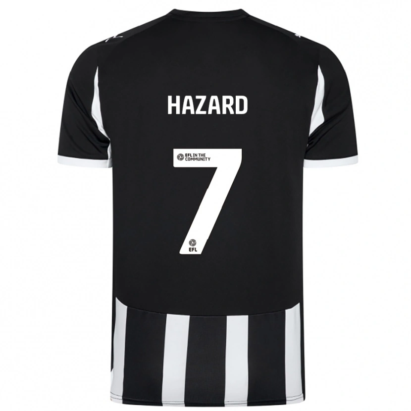 Danxen Kinderen Harrison Hazard #7 Zwart Wit Thuisshirt Thuistenue 2025/26 T-Shirt