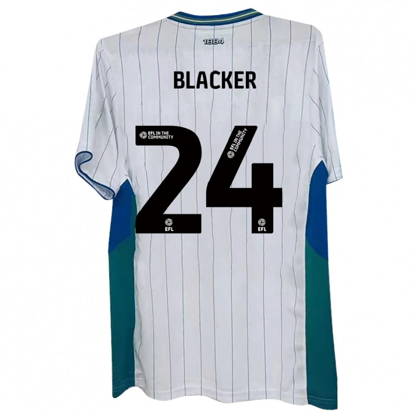 Danxen Kinderen Billy Blacker #24 Wit Groen Blauw Thuisshirt Thuistenue 2025/26 T-Shirt
