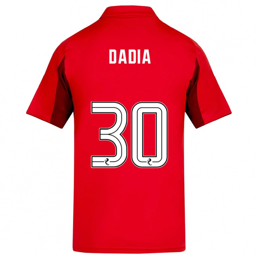 Danxen Kinderen Or Dadia #30 Rood Bordeauxrood Thuisshirt Thuistenue 2025/26 T-Shirt