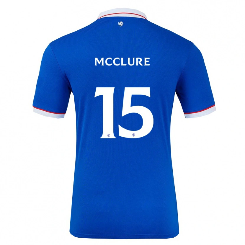 Danxen Kinderen Blaine Mcclure #15 Blauw Wit Thuisshirt Thuistenue 2025/26 T-Shirt