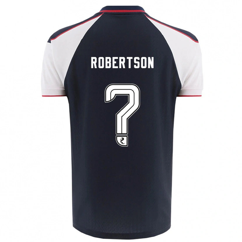 Danxen Kinderen Erin Robertson #0 Marine Wit Thuisshirt Thuistenue 2025/26 T-Shirt