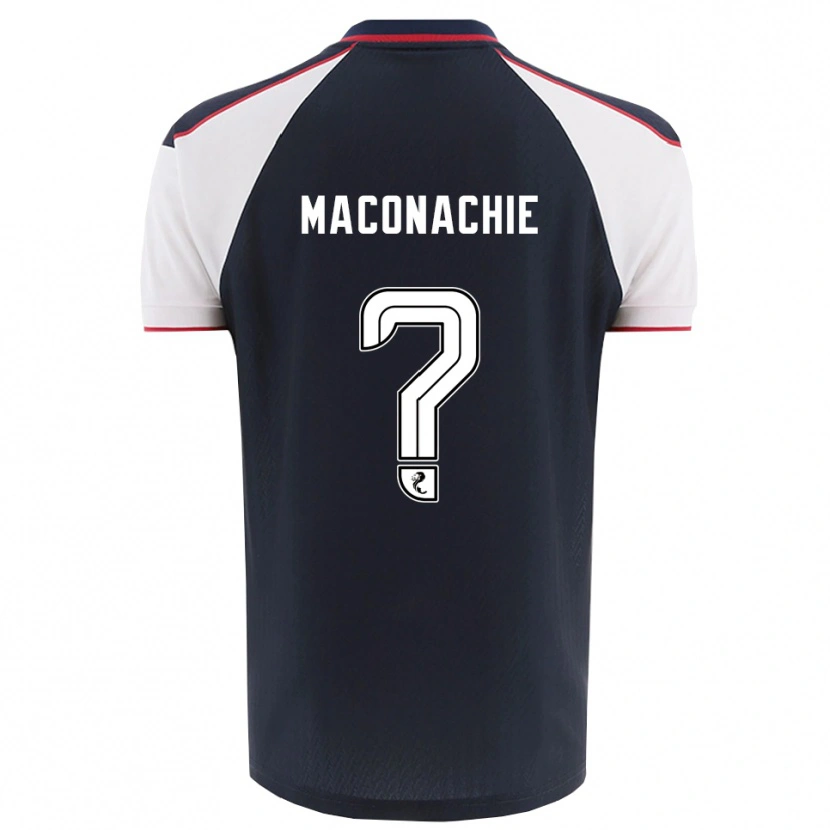 Danxen Kinderen Charlotte Maconachie #0 Marine Wit Thuisshirt Thuistenue 2025/26 T-Shirt