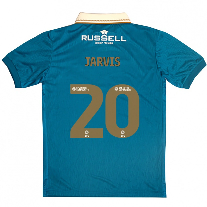 Danxen Kinderen Charlotte Jarvis #20 Hemelsblauw Wit Uitshirt Uittenue 2025/26 T-Shirt