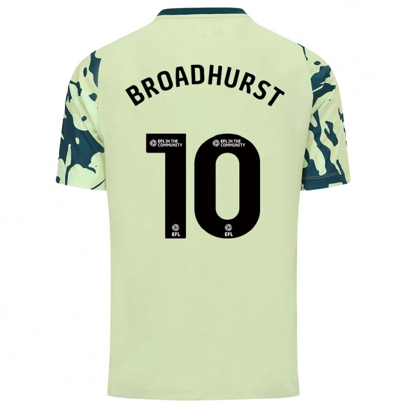 Danxen Kinderen Danielle Broadhurst #10 Donkergroen Uitshirt Uittenue 2025/26 T-Shirt