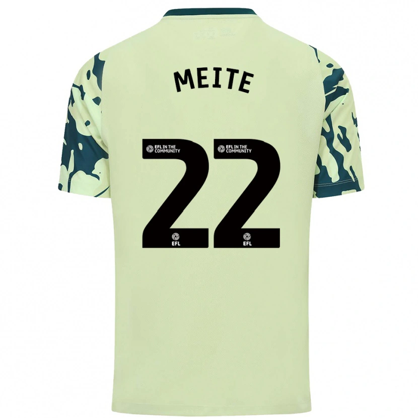 Danxen Kinderen Yakou Méïté #22 Donkergroen Uitshirt Uittenue 2025/26 T-Shirt