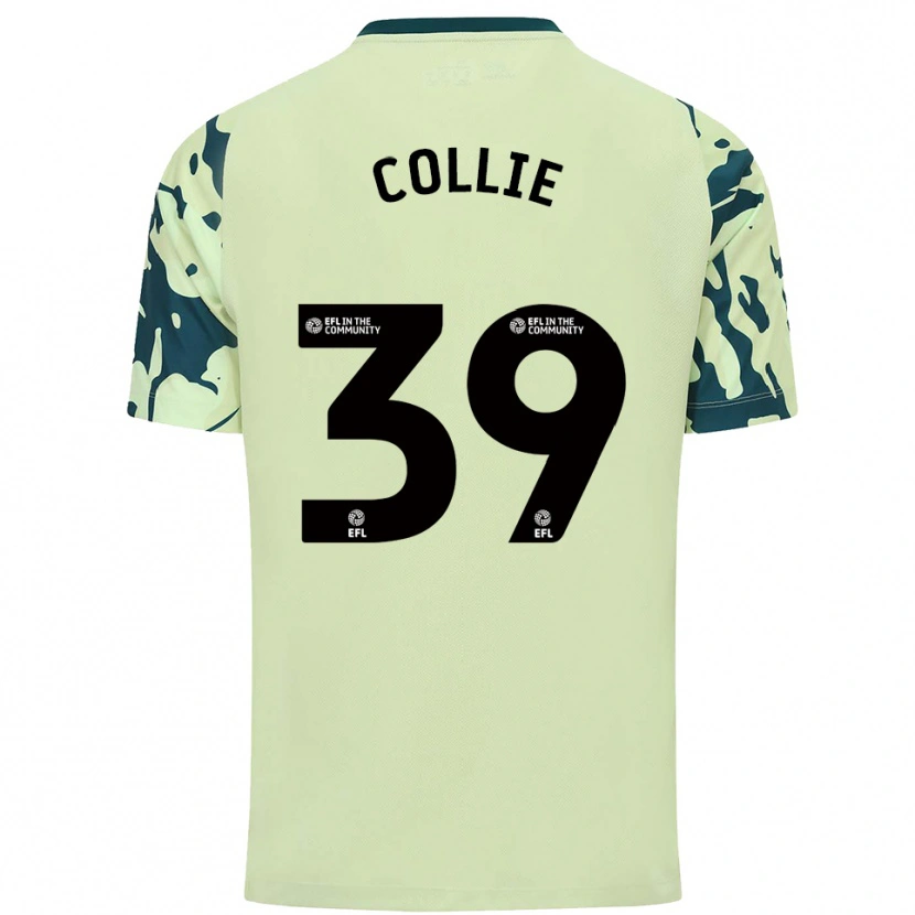 Danxen Kinderen Eliza Collie #39 Donkergroen Uitshirt Uittenue 2025/26 T-Shirt