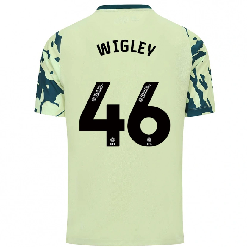 Danxen Kinderen Morgan Wigley #46 Donkergroen Uitshirt Uittenue 2025/26 T-Shirt