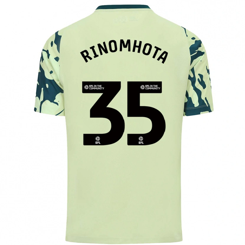 Danxen Kinderen Andy Rinomhota #35 Donkergroen Uitshirt Uittenue 2025/26 T-Shirt