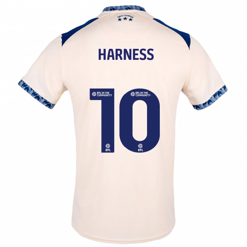 Danxen Kinderen Marcus Harness #10 Gebroken Wit Marine Uitshirt Uittenue 2025/26 T-Shirt