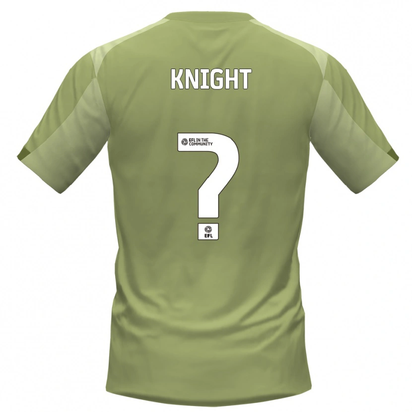 Danxen Kinderen Preston Knight #0 Salie Champagne Uitshirt Uittenue 2025/26 T-Shirt