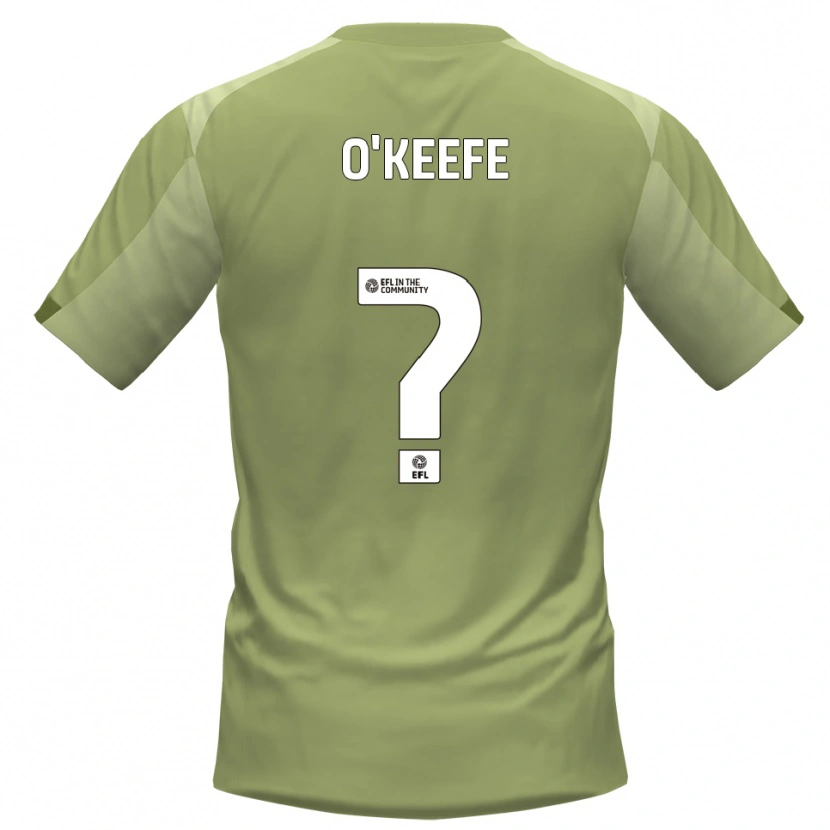 Danxen Kinderen Zak O'keefe #0 Salie Champagne Uitshirt Uittenue 2025/26 T-Shirt