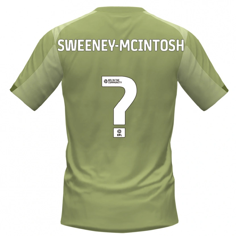Danxen Kinderen Brogan Sweeney-Mcintosh #0 Salie Champagne Uitshirt Uittenue 2025/26 T-Shirt