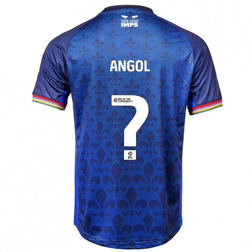 Danxen Kinderen Mekhi Angol #0 Blauw Marine Uitshirt Uittenue 2025/26 T-Shirt