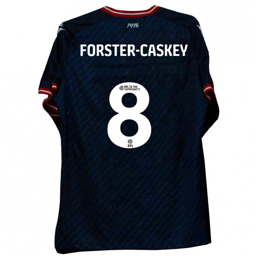 Danxen Kinderen Jake Forster-Caskey #8 Marine Rood Uitshirt Uittenue 2025/26 T-Shirt