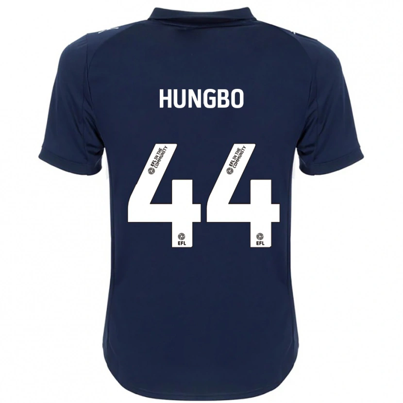 Danxen Kinderen Joseph Hungbo #44 Marine Wit Uitshirt Uittenue 2025/26 T-Shirt