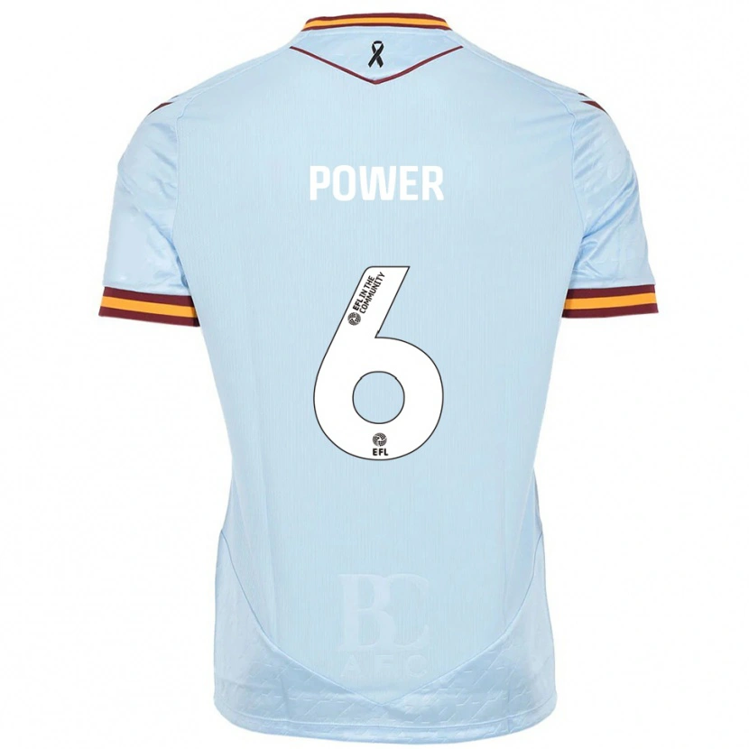 Danxen Kinderen Max Power #6 Hemelsblauw Uitshirt Uittenue 2025/26 T-Shirt