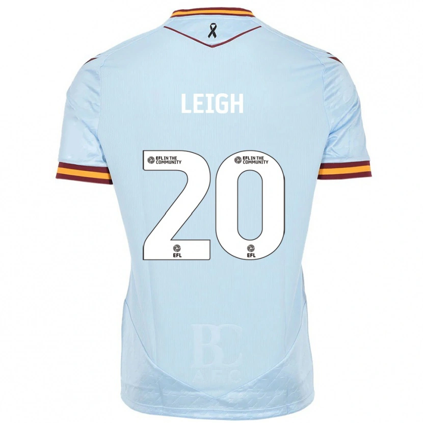 Danxen Kinderen Tommy Leigh #20 Hemelsblauw Uitshirt Uittenue 2025/26 T-Shirt