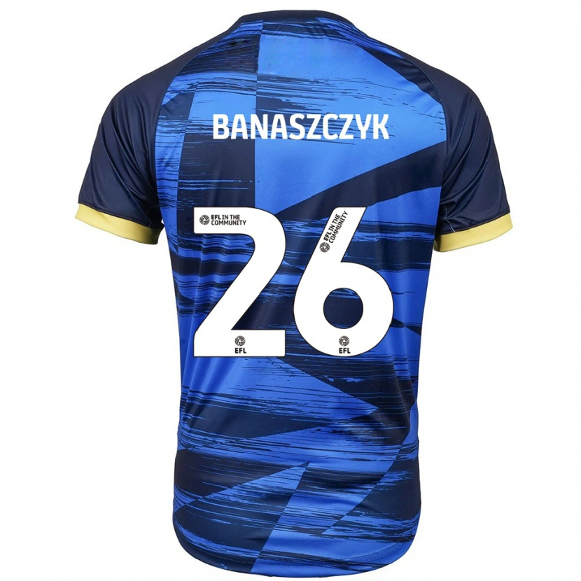 Danxen Kinderen Natalie Banaszczyk #26 Blauw Marine Uitshirt Uittenue 2025/26 T-Shirt