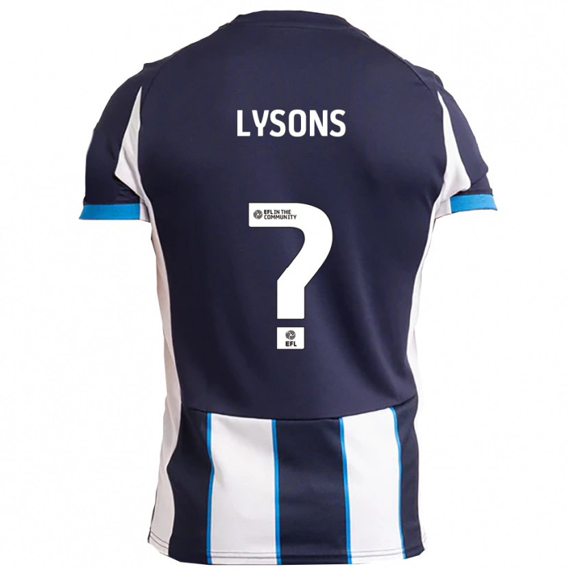 Danxen Kinderen Emma Lysons #0 Wit Marine Uitshirt Uittenue 2025/26 T-Shirt