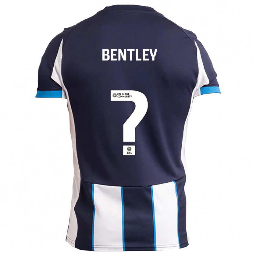 Danxen Kinderen Kenzie Bentley #0 Wit Marine Uitshirt Uittenue 2025/26 T-Shirt