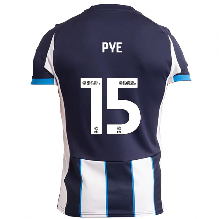 Danxen Kinderen Ethan Pye #15 Wit Marine Uitshirt Uittenue 2025/26 T-Shirt