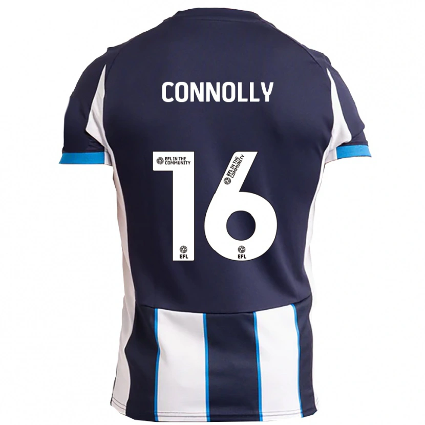Danxen Kinderen Callum Connolly #16 Wit Marine Uitshirt Uittenue 2025/26 T-Shirt