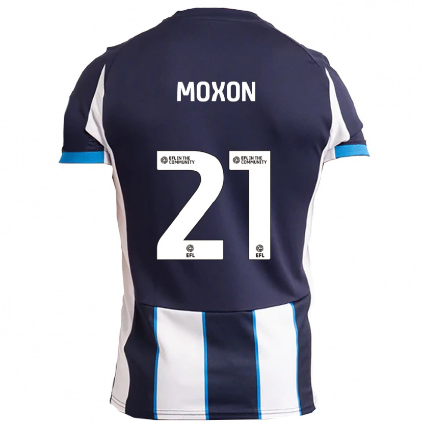 Danxen Kinderen Owen Moxon #21 Wit Marine Uitshirt Uittenue 2025/26 T-Shirt