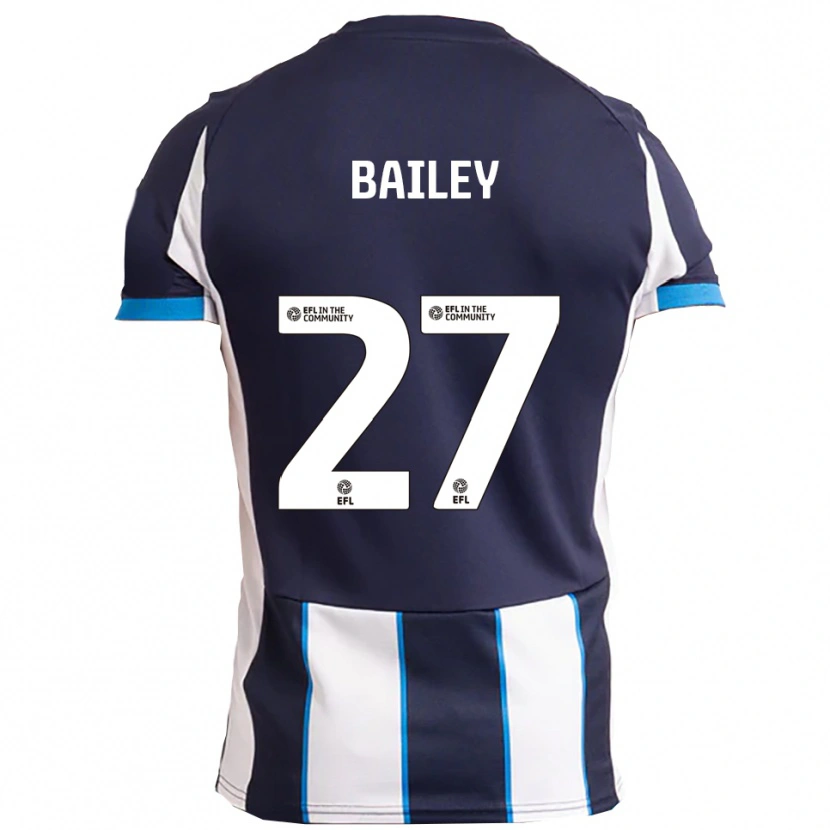 Danxen Kinderen Odin Bailey #27 Wit Marine Uitshirt Uittenue 2025/26 T-Shirt