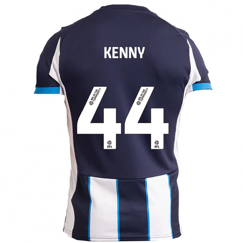 Danxen Kinderen Jack Kenny #44 Wit Marine Uitshirt Uittenue 2025/26 T-Shirt
