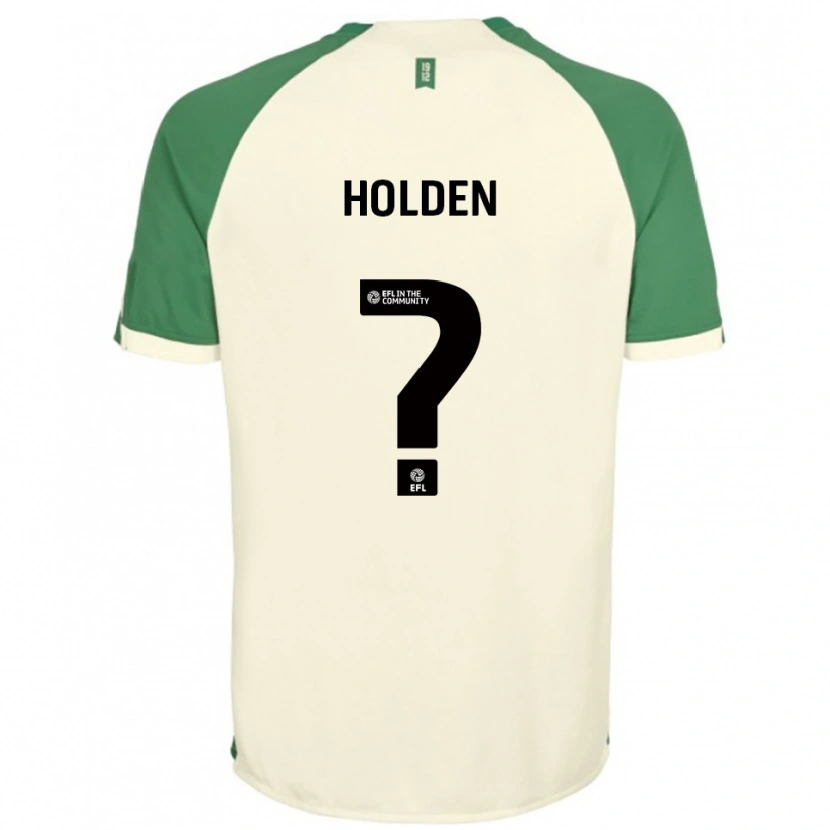 Danxen Kinderen Lenny Holden #0 Gebroken Wit Groen Uitshirt Uittenue 2025/26 T-Shirt