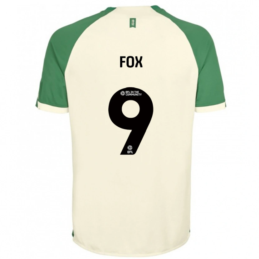 Danxen Kinderen Ruth Fox #9 Gebroken Wit Groen Uitshirt Uittenue 2025/26 T-Shirt
