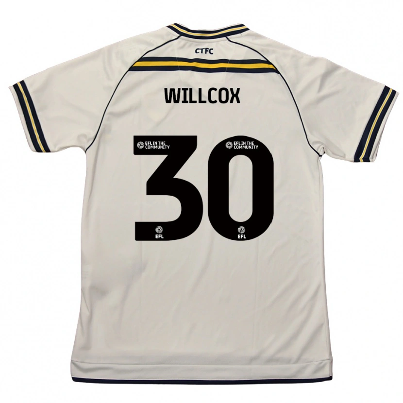 Danxen Kinderen Freddy Willcox #30 Wit Marine Uitshirt Uittenue 2025/26 T-Shirt