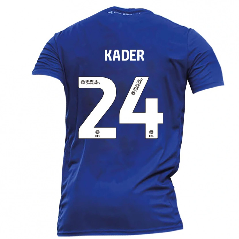 Danxen Kinderen Soul Kader #24 Blauw Wit Uitshirt Uittenue 2025/26 T-Shirt