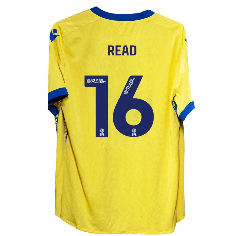 Danxen Kinderen Arthur Read #16 Geel Blauw Uitshirt Uittenue 2025/26 T-Shirt
