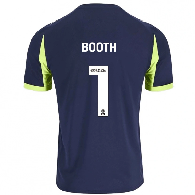 Danxen Kinderen Tom Booth #1 Marine Fluorescerend Groen Uitshirt Uittenue 2025/26 T-Shirt