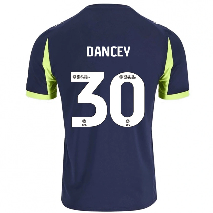 Danxen Kinderen Stan Dancey #30 Marine Fluorescerend Groen Uitshirt Uittenue 2025/26 T-Shirt