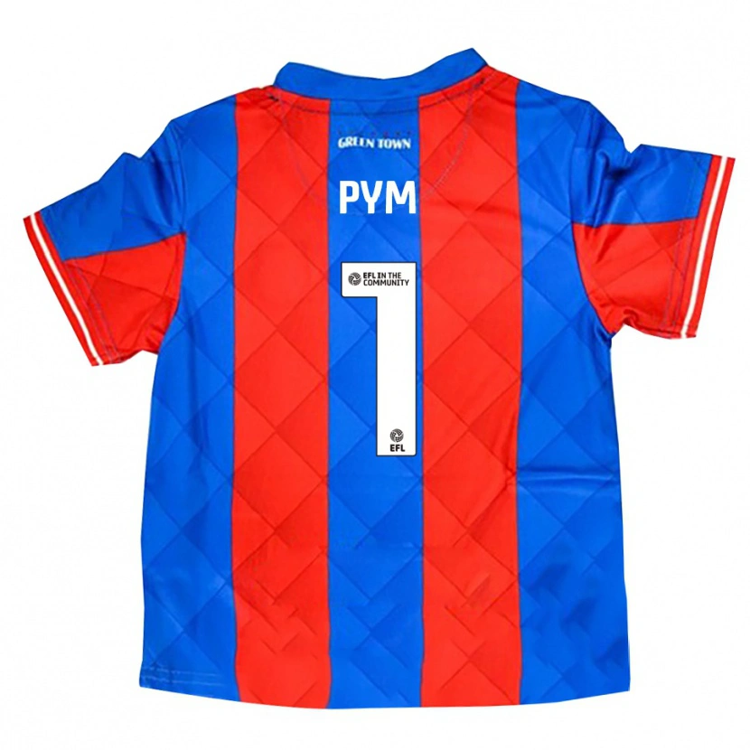 Danxen Kinderen Christy Pym #1 Blauw Rood Wit Uitshirt Uittenue 2025/26 T-Shirt