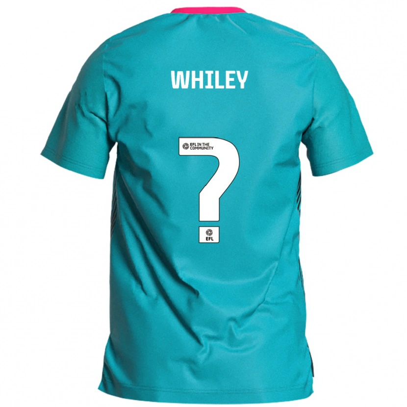 Danxen Kinderen Kate Whiley #0 Hemelsblauw Roze Uitshirt Uittenue 2025/26 T-Shirt