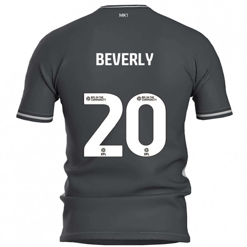 Danxen Kinderen Poppy Beverly #20 Grijs Zilver Uitshirt Uittenue 2025/26 T-Shirt