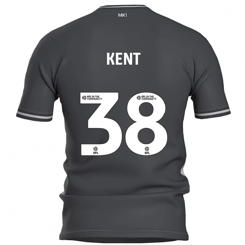 Danxen Kinderen Isabelle Kent #38 Grijs Zilver Uitshirt Uittenue 2025/26 T-Shirt