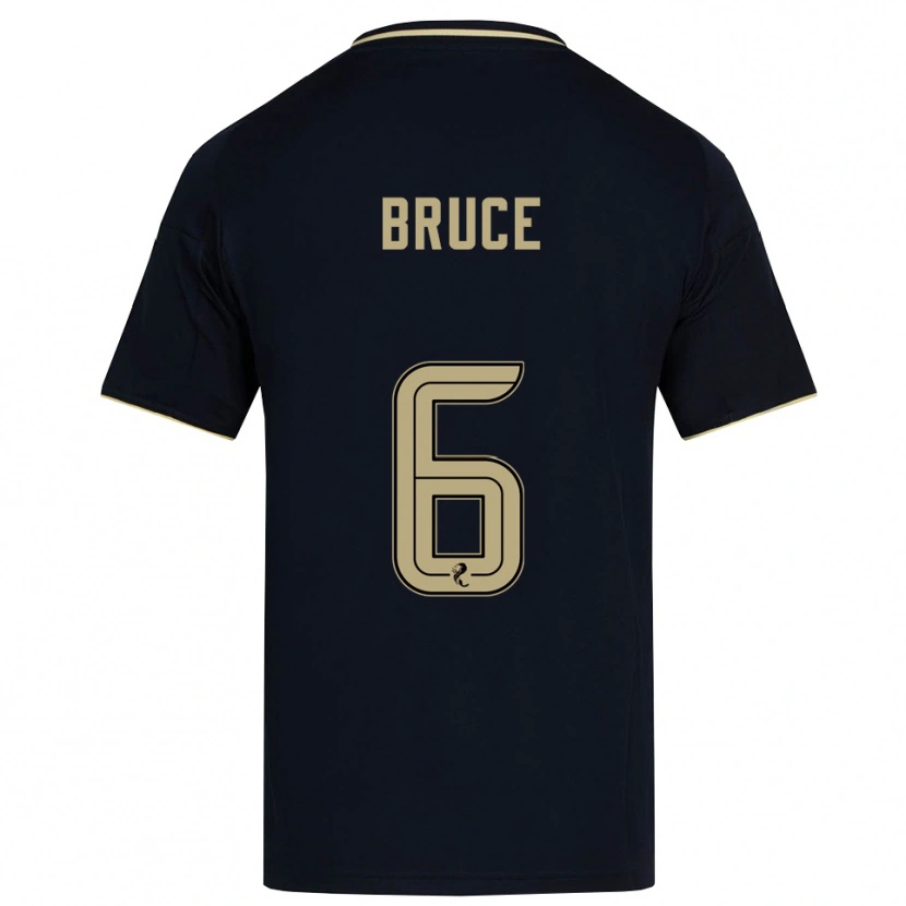 Danxen Kinderen Natasha Bruce #6 Marine Goud Uitshirt Uittenue 2025/26 T-Shirt