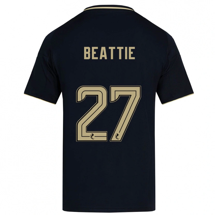 Danxen Kinderen Kerry Beattie #27 Marine Goud Uitshirt Uittenue 2025/26 T-Shirt