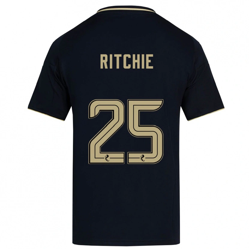 Danxen Kinderen Tom Ritchie #25 Marine Goud Uitshirt Uittenue 2025/26 T-Shirt