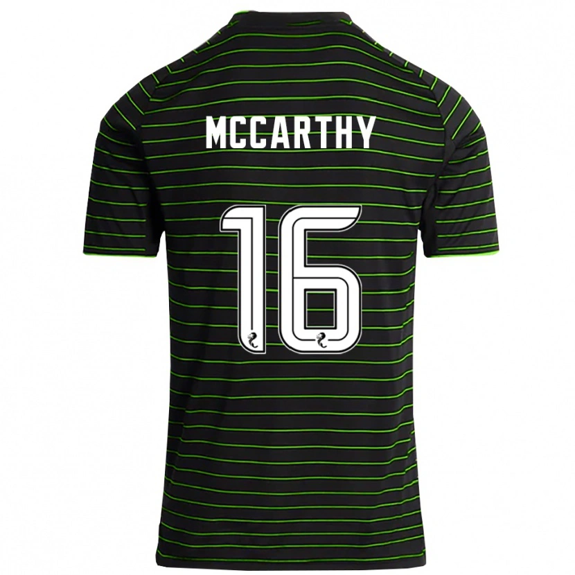 Danxen Kinderen James Mccarthy #16 Zwart Groen Uitshirt Uittenue 2025/26 T-Shirt