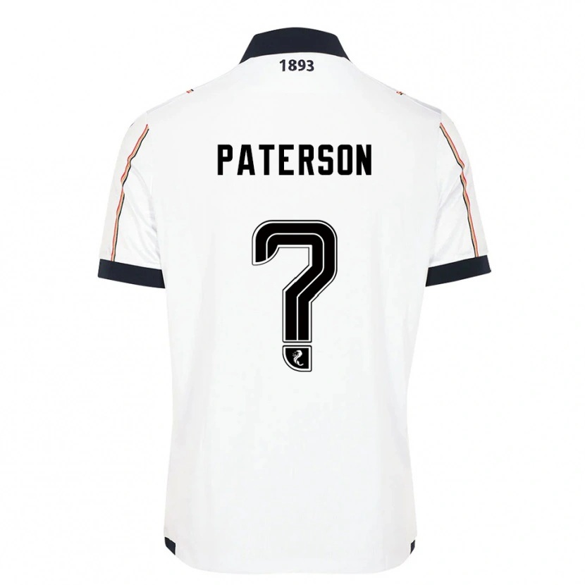 Danxen Kinderen Sonny Paterson #0 Wit Marine Rood Uitshirt Uittenue 2025/26 T-Shirt