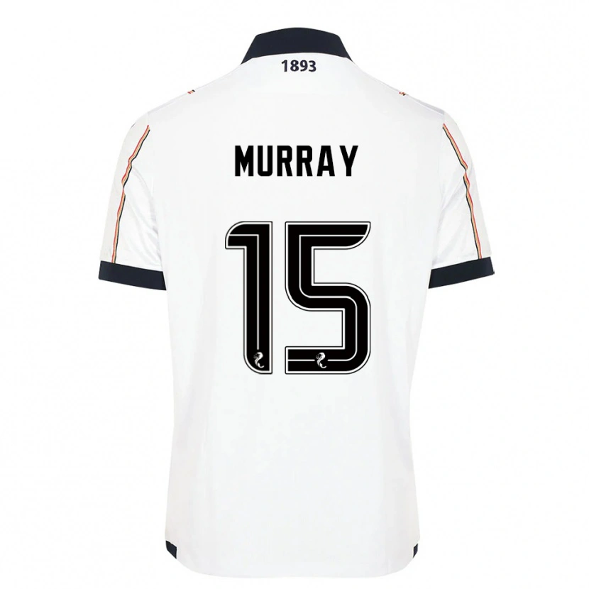 Danxen Kinderen Simon Murray #15 Wit Marine Rood Uitshirt Uittenue 2025/26 T-Shirt
