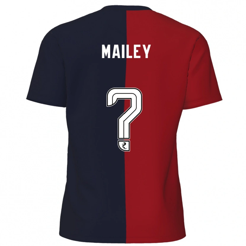 Danxen Kinderen Cara Mailey #0 Rood Marine Uitshirt Uittenue 2025/26 T-Shirt