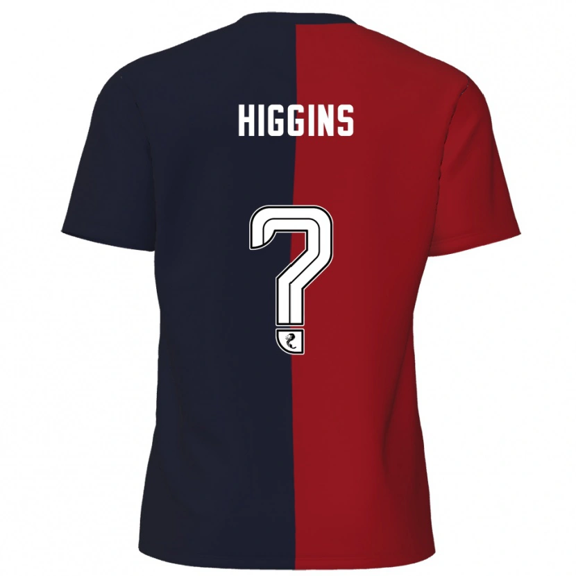 Danxen Kinderen Rhona Higgins #0 Rood Marine Uitshirt Uittenue 2025/26 T-Shirt